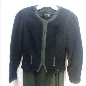 Geiger vintage jacket and skirt outfit